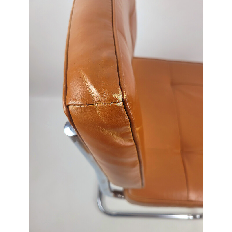 Vintage eco-leather chair, 1970s