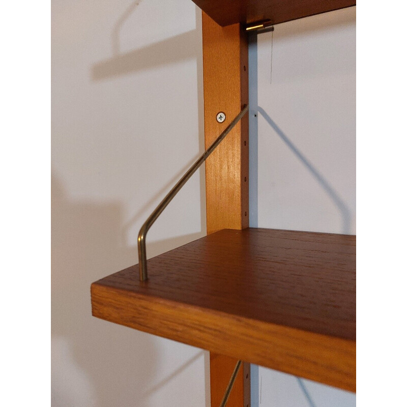 Vintage teak wall shelf Rival model, 1960s