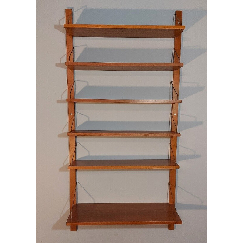 Vintage teak wall shelf Rival model, 1960s