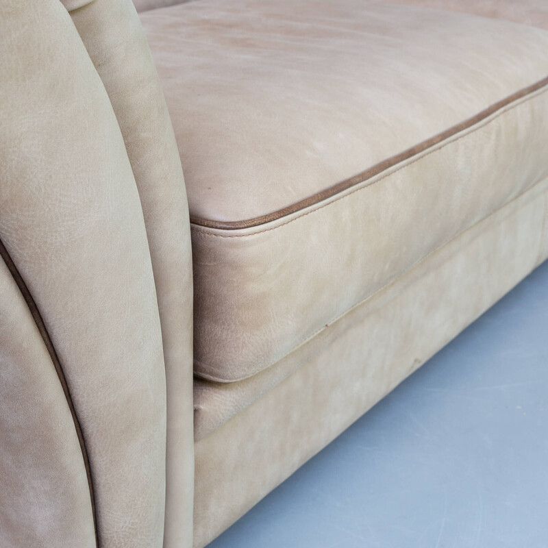 Divano chesterfield vintage "sahara" di Idp