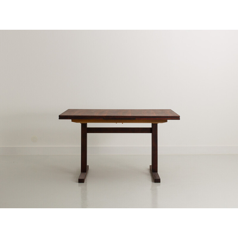 Vintage rosewood table with extensions