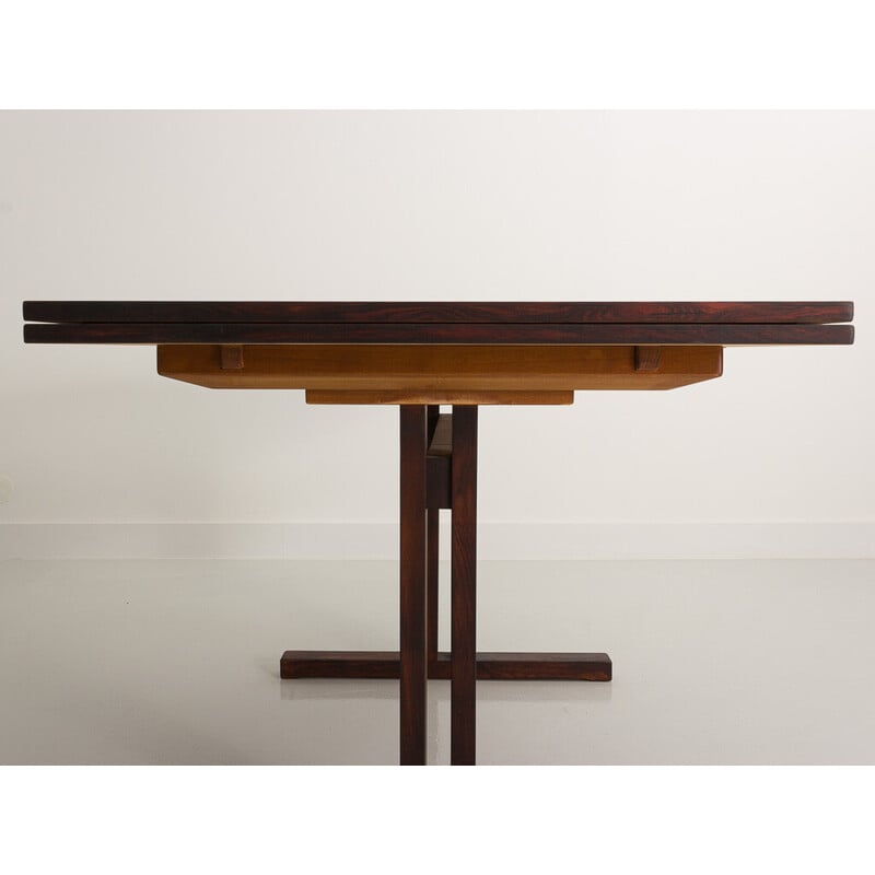 Vintage rosewood table with extensions