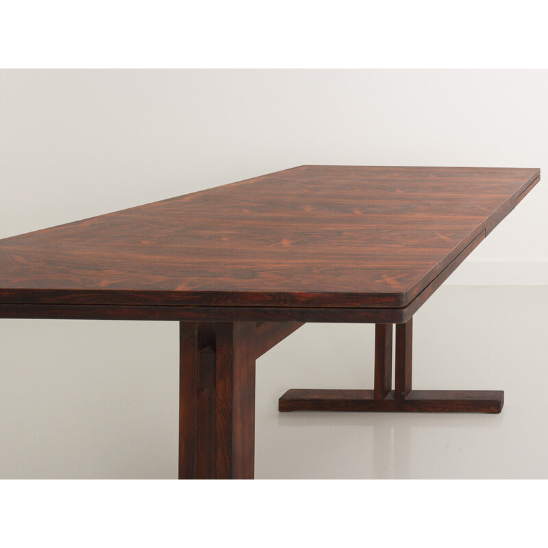 Ausziehbarer Vintage-Tisch aus Palisanderholz