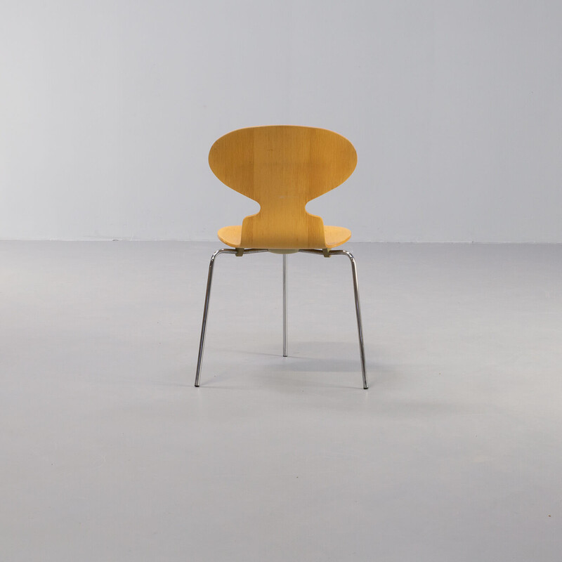 Ensemble de 4 chaises vintage en contreplaqué "modèle 3100 Ant" par Arne Jacobsen pour Fritz Hansen