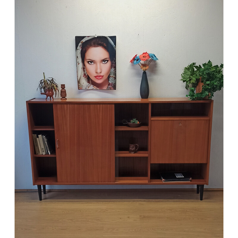 Vintage wood sideboard, 1970s