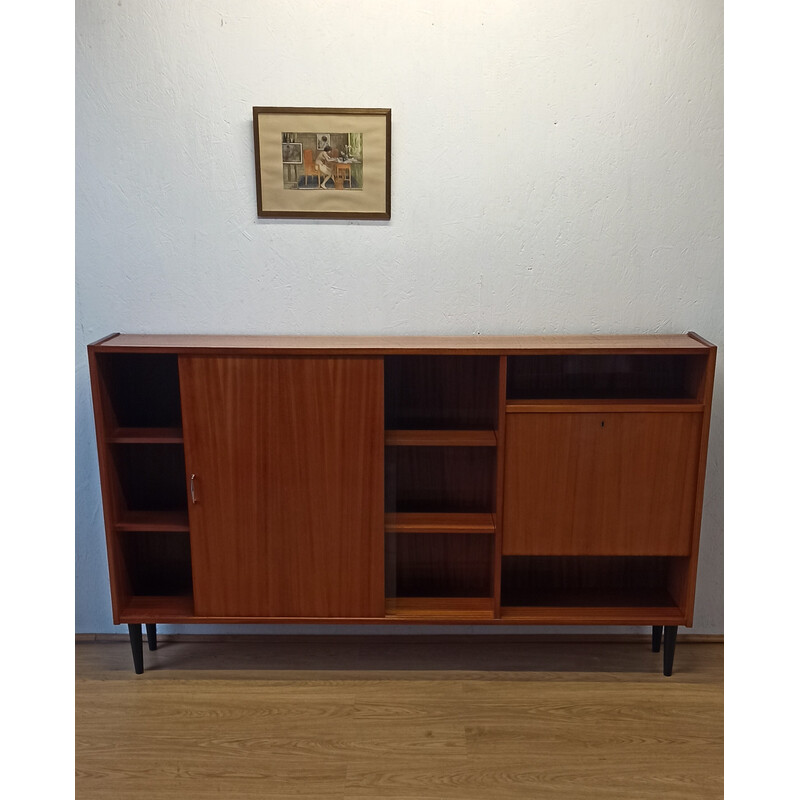 Credenza in legno vintage, anni '70