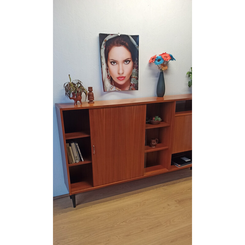 Vintage wood sideboard, 1970s