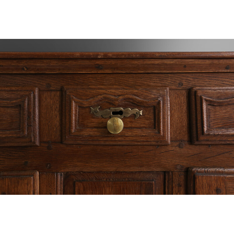 Vintage Rustic Flemish chest of drawers, 1850