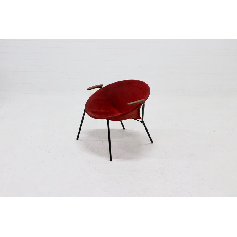 Vintage Balloon armchair by Hans Olsen for Lea Design, Denmark 1960s