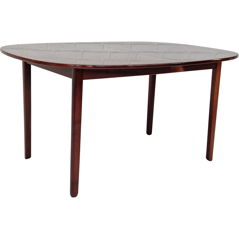 Vintage Danish dining table by Ole Wanscher, 1970s