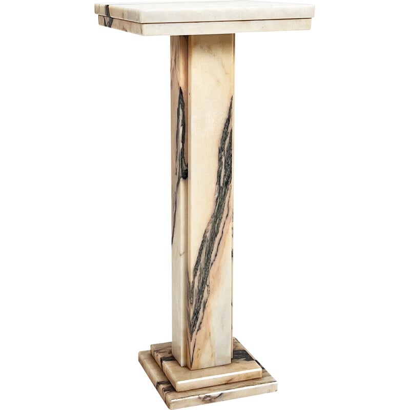 Vintage marble plant stand, 1960s