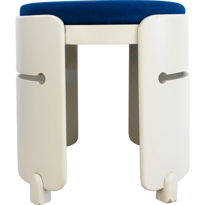 Tabouret rond vintage, Italie 1960