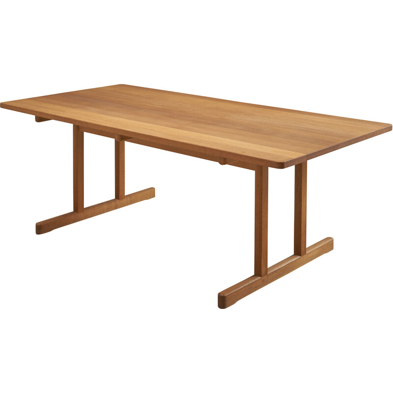 Mesa de comedor vintage de Børge Mogensen para Fredericia Stolefabrik, Dinamarca