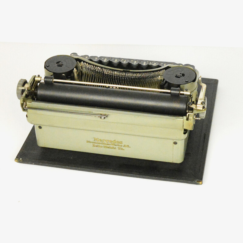 Vintage typewriter Mercedes K-45, Germany 1950s