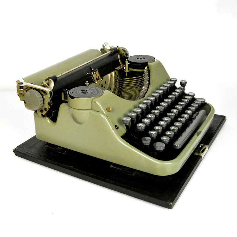 Vintage typewriter Mercedes K-45, Germany 1950s