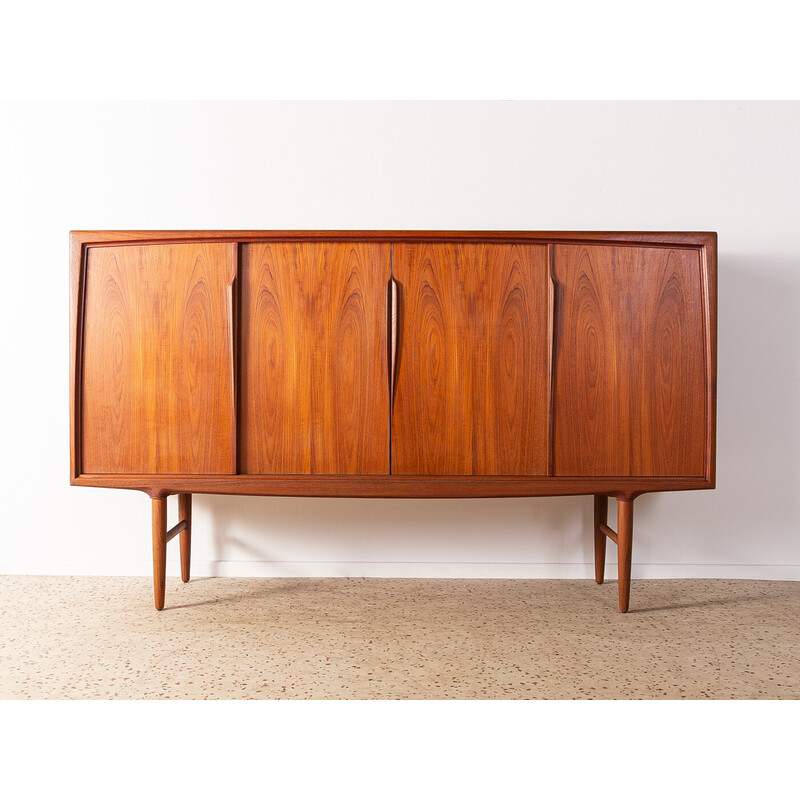 Vintage highboard by Axel Christensen for Aco Møbler, Denmark 1960s