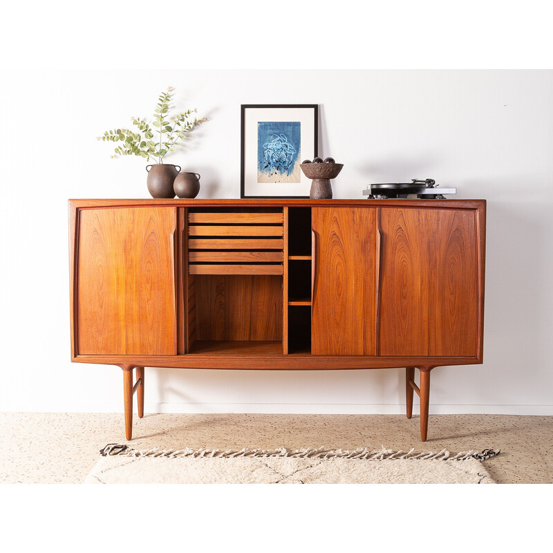 Vintage highboard by Axel Christensen for Aco Møbler, Denmark 1960s