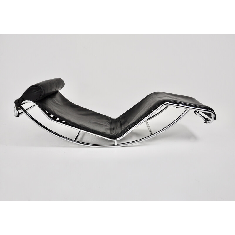 Poltrona vintage Lc4 di Le Corbusier per Cassina, 1970