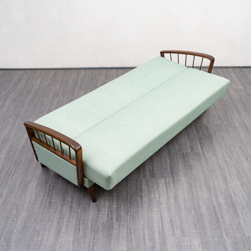 Vintage sofa in beukenhout, 1950