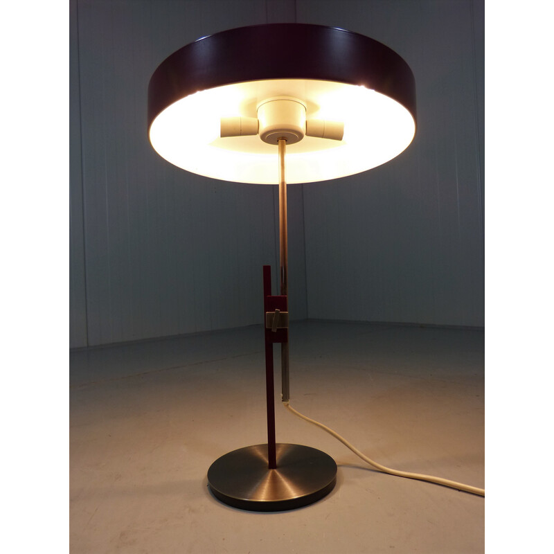 Lampe de table vintage président par Kaiser, Allemagne 1960