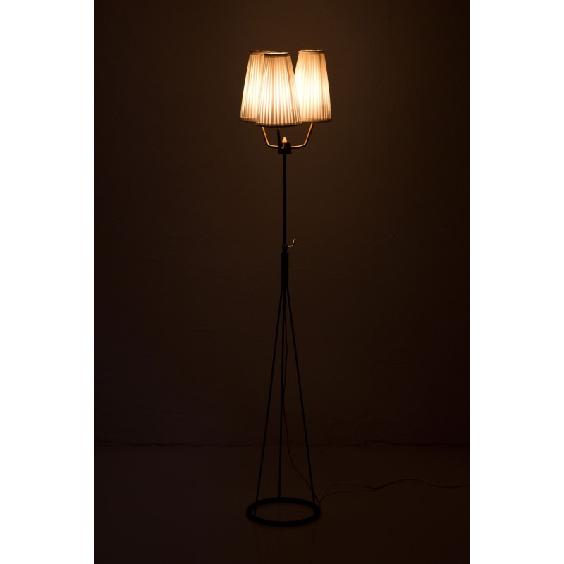 Lámpara de pie vintage de Eje Ahlgren para Luco, Suecia Años 50