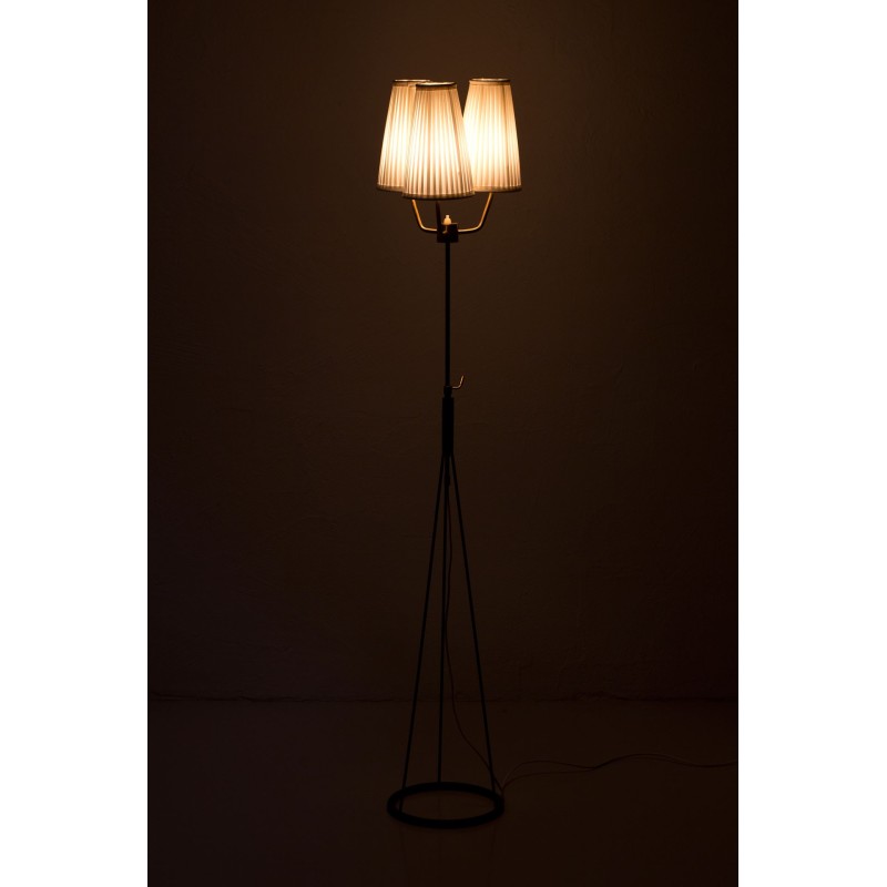 Vintage floor lamp by Eje Ahlgren for Luco, Sweden 1950s