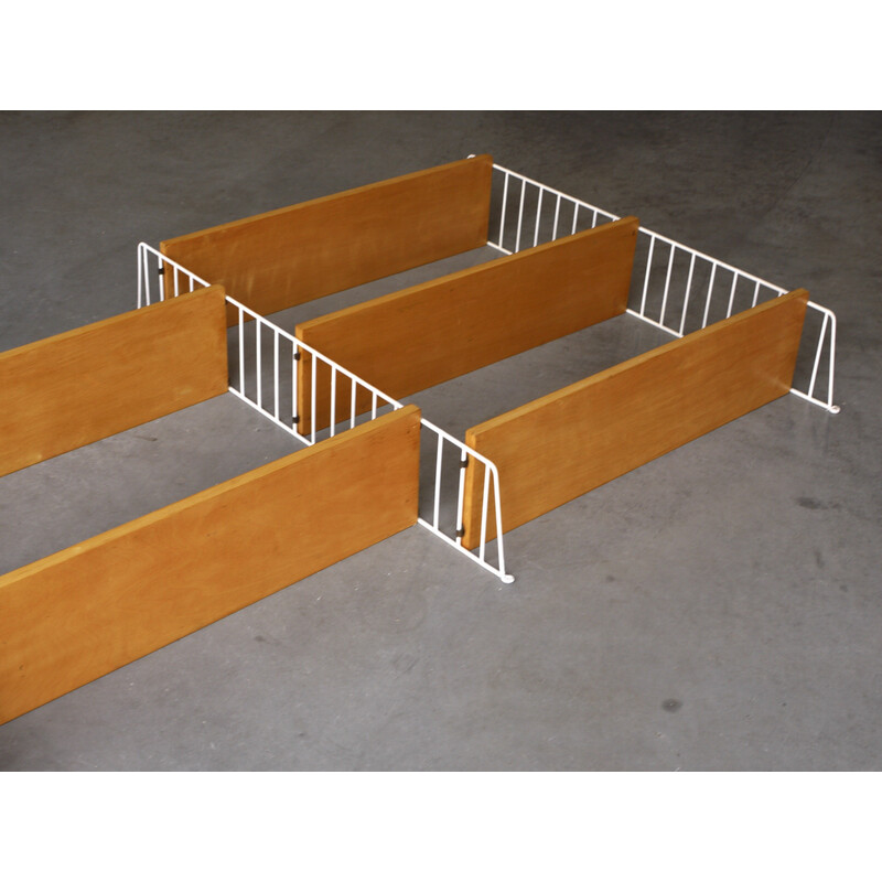 Vintage wall shelving unit by Nisse Strinning for String Ab, 1950s