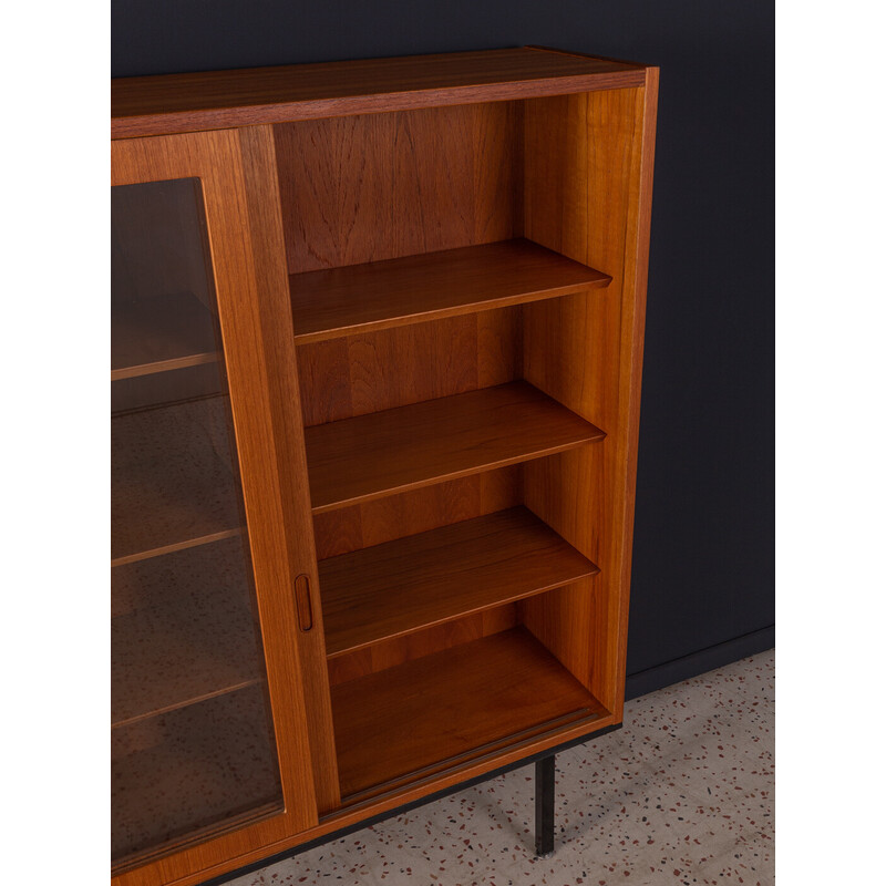 Vintage teak display cabinet by Poul Hundevad, 1960s