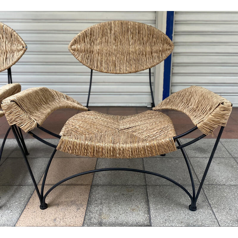 Par de Cadeiras de Banana vintage de Tom Dixon para Cappellini, 1980