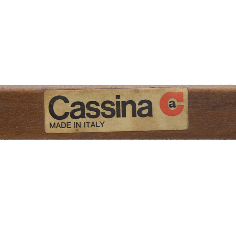 Mesa de centro vintage "771" de Afra y Tobia Scarpa para Cassina, años 60