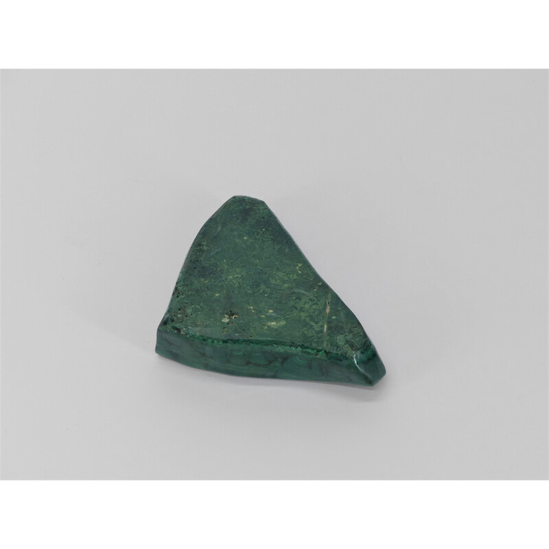 Vintage malachite triangle ashtray, 1960-1970