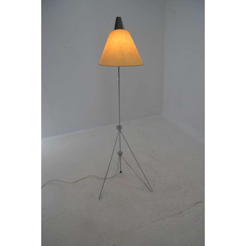 Lampadaire vintage par Hurka pour Napako, 1950