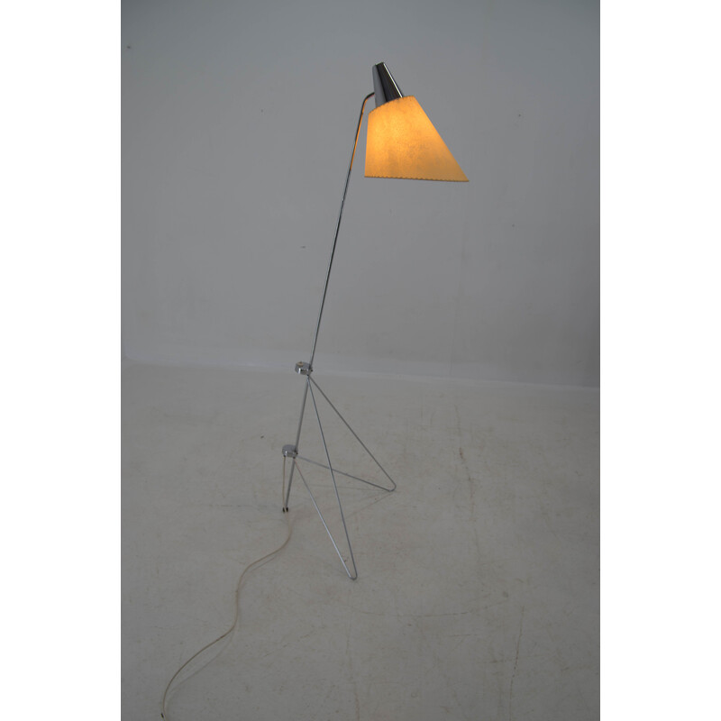 Vintage floor lamp by Hurka for Napako, 1950s