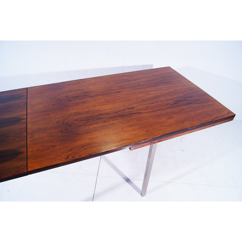 Vintage Brabantia extendable rosewood dinner table