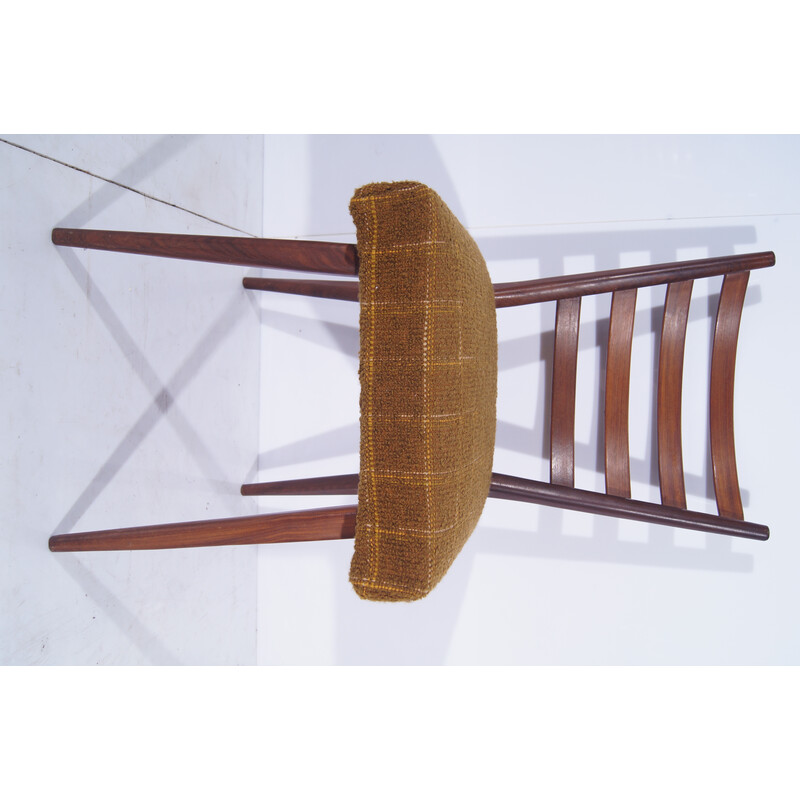 Conjunto de 6 cadeiras de teca vintage por Cees Braakman para Pastoe, Holanda 1950