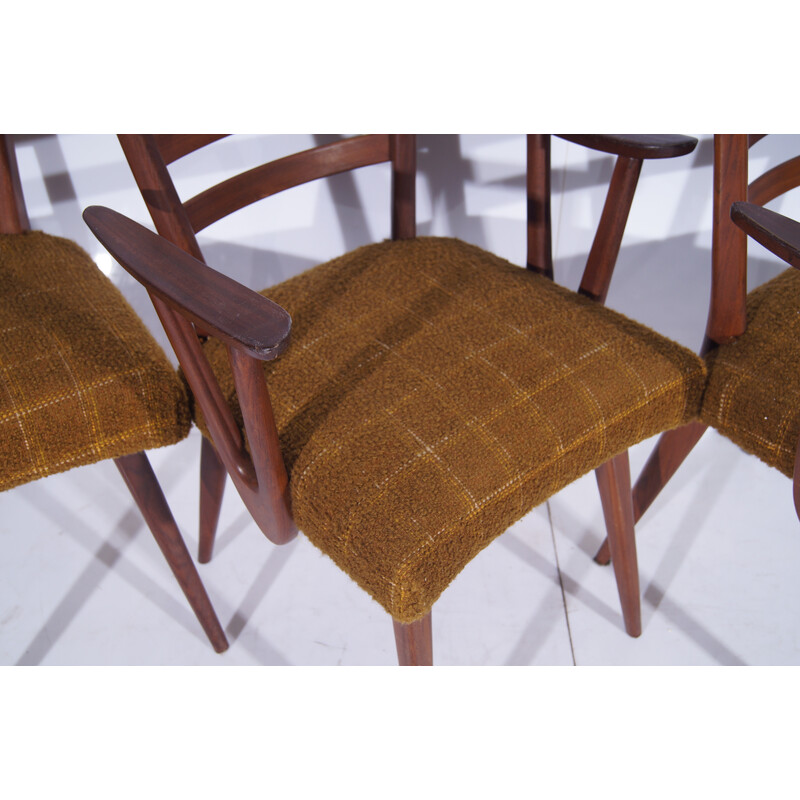 Set of 6 vintage teak chairs by Cees Braakman for Pastoe, Netherlands 1950s