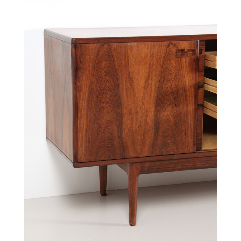 Vintage rosewood sideboard by J. Andersen for Christian Linneberg, Denmark 1960s