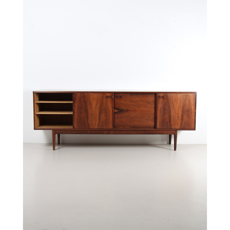 Vintage rosewood sideboard by J. Andersen for Christian Linneberg, Denmark 1960s