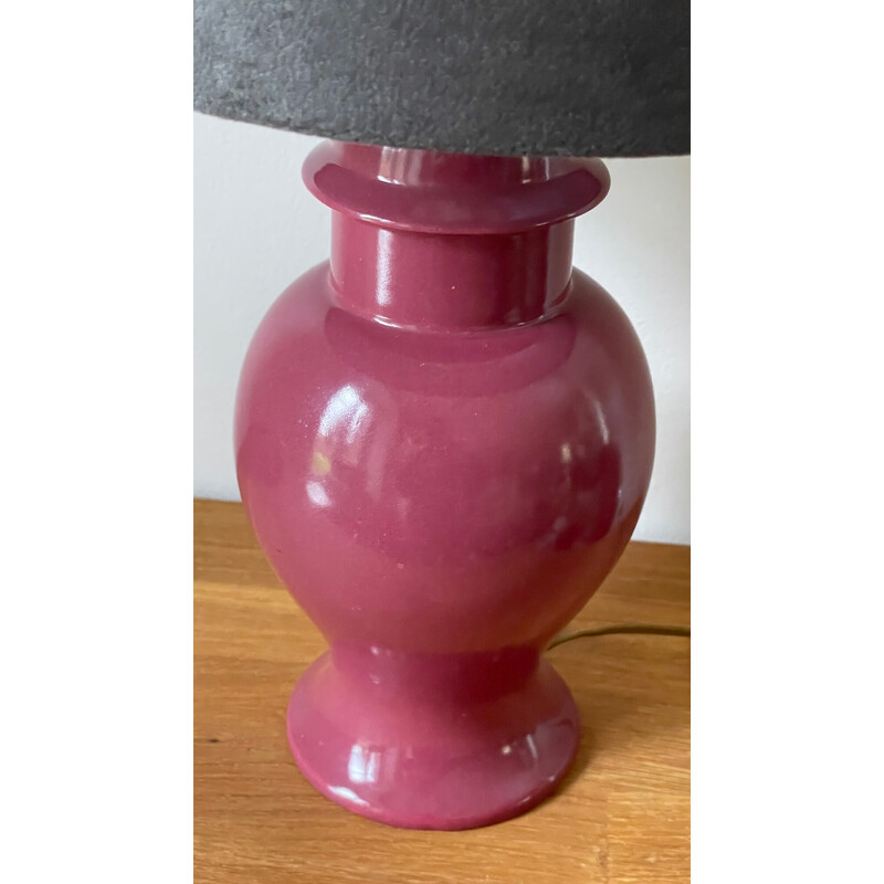 Vintage ceramic lamp, 1990