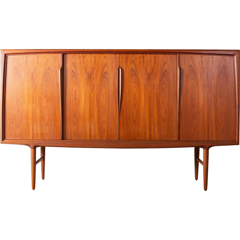 Vintage highboard by Axel Christensen for Aco Møbler, Denmark 1960s