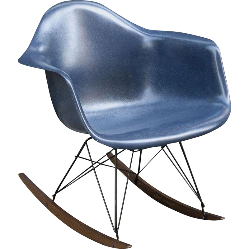 Cadeira de baloiço rara de Charles e Ray Eames para Herman Miller, 1970