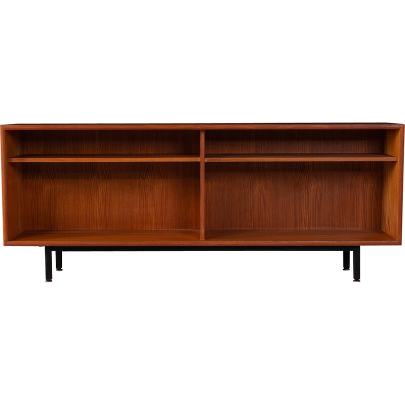 Vintage sideboard in teak veneer by Wk Möbel, Germany 1960s