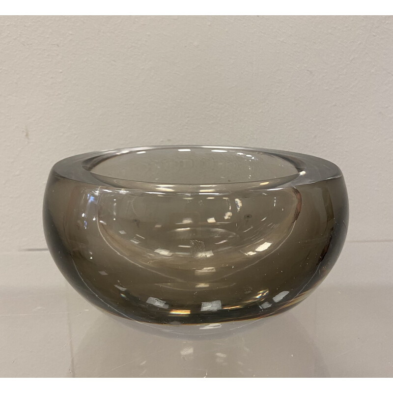 Vintage ashtray in Murano glass, Italy 1970