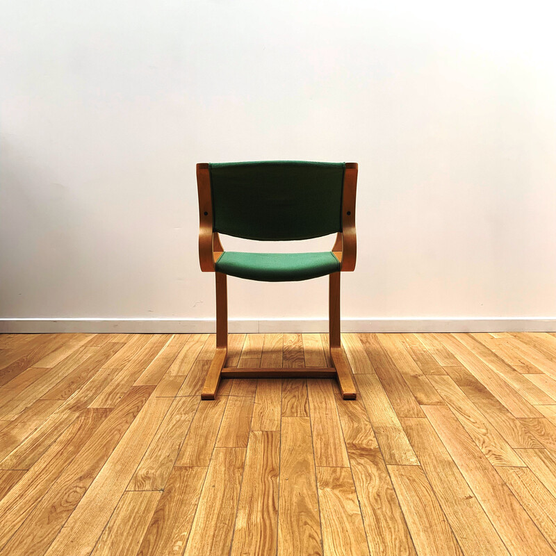 Coppia di sedie canteliver vintage di Magnus Olesen