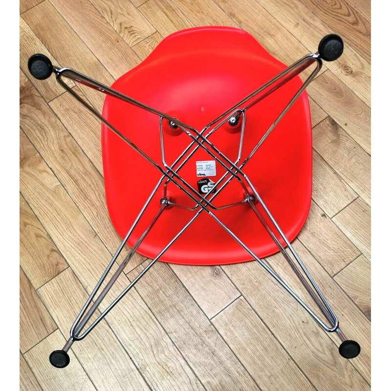 Silla vintage Dsr de Charles y Ray Eames para Vitra