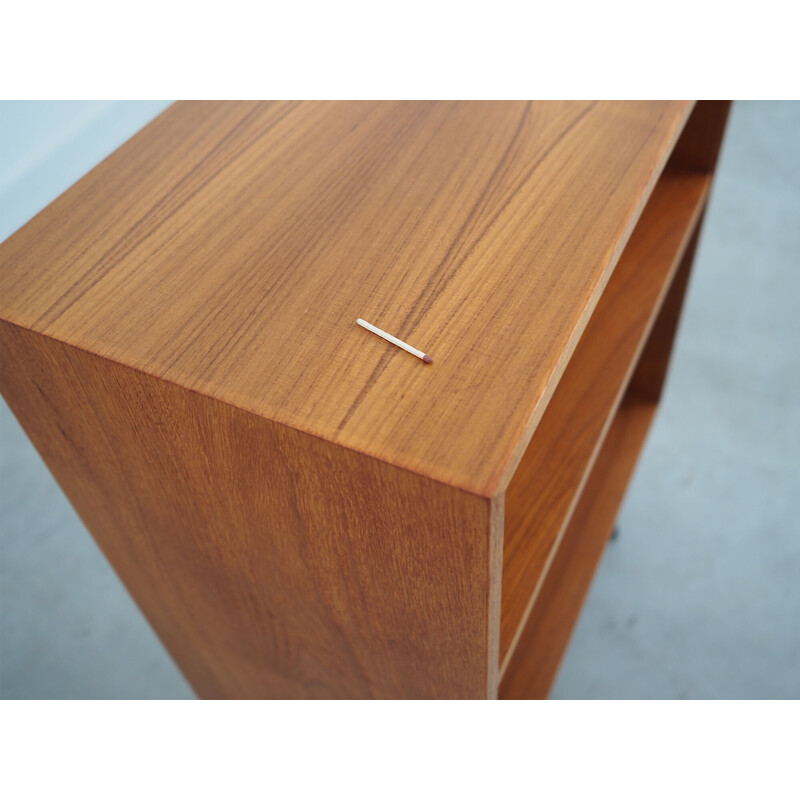 Vintage teak bookcase, Denmark 1970s