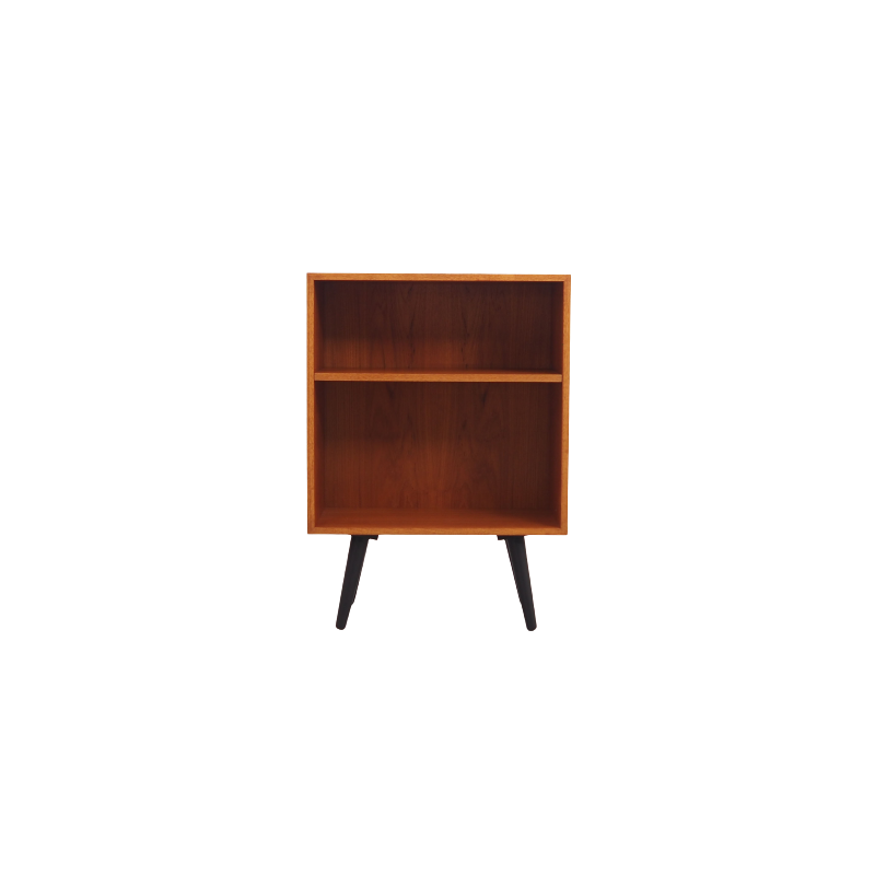 Vintage teak bookcase, Denmark 1970s