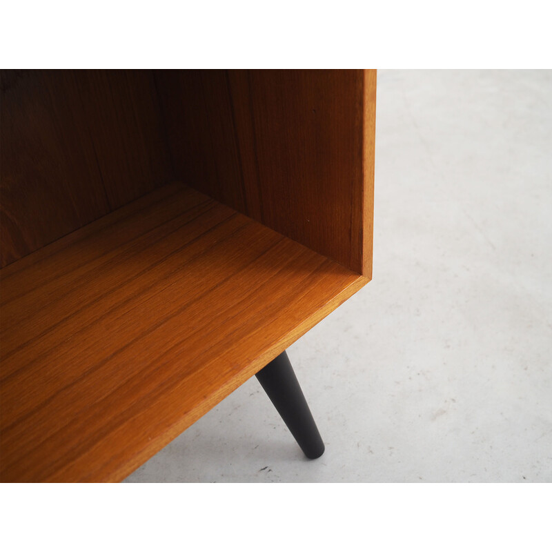 Vintage teak bookcase, Denmark 1970s