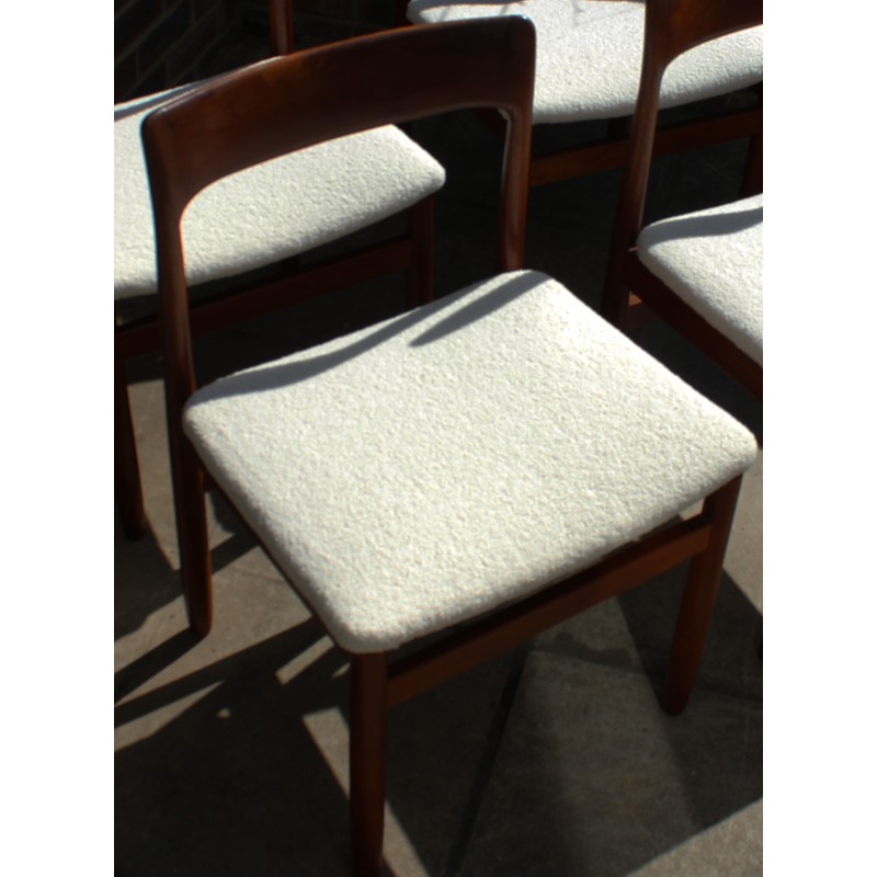 Set of 4 mid century teak dining chairs by John Herbert for Younger, 1950-1960s