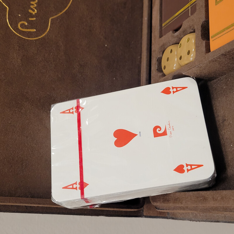 Vintage-Pokerset von Pierre Cardin, Frankreich 1960-1970